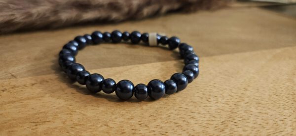 Armband - Dunkelblauen Glasperlen
