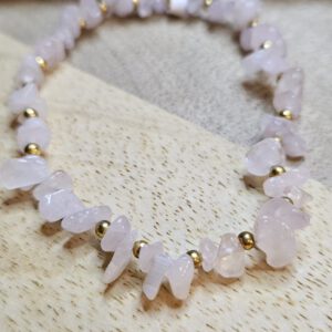 Rosenquarz Armband