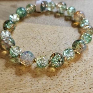 Grün Goldenes Armband