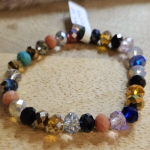 Armband mit Bund Facettierten Perlen