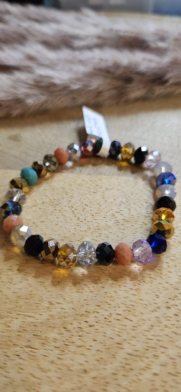 Armband mit Bund Facettierten Perlen