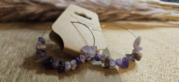 Amethyst Creolen