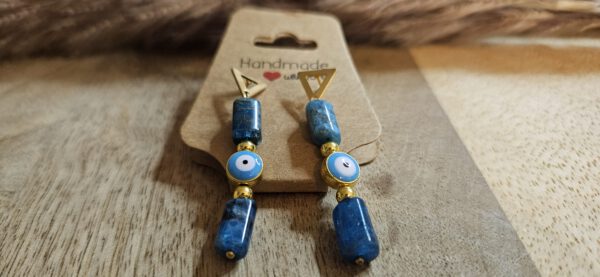 Lapislazuli Ohrringe – Bild 2