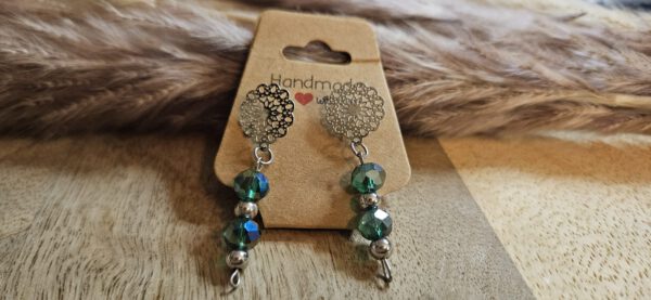 Facettierte Ohrringe – Bild 2