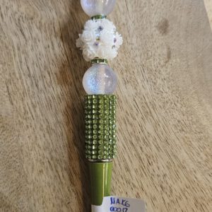 Dunkelgrüner Kugelschreiber