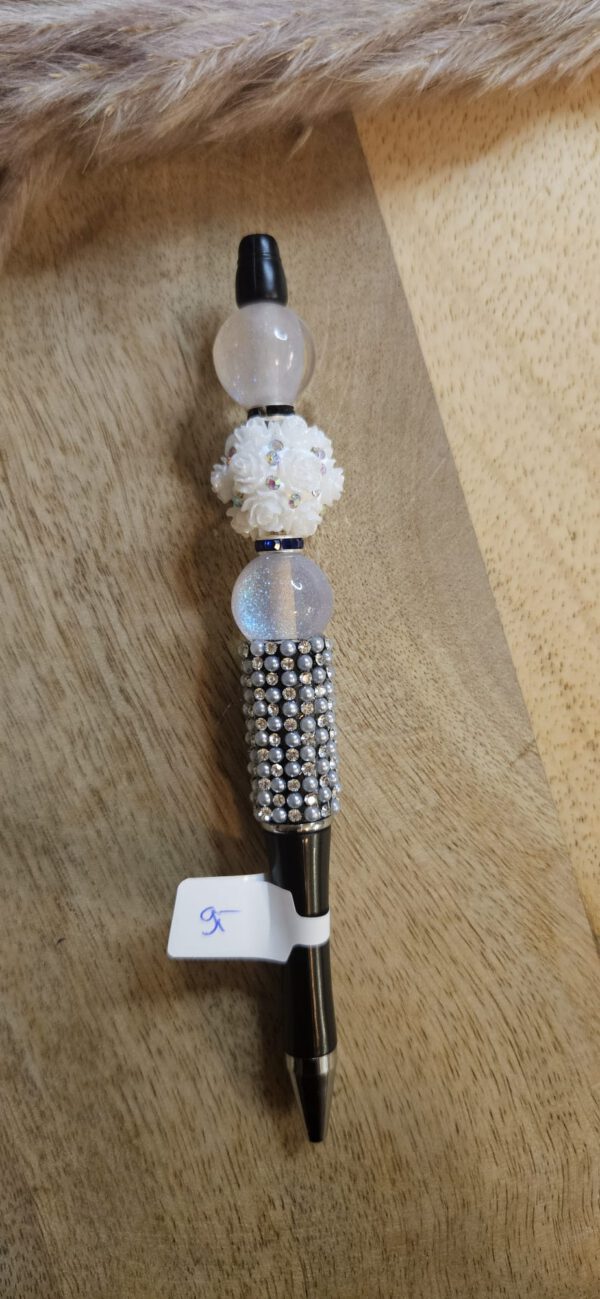 Schwarzer Rosen Kugelschreiber – Bild 2