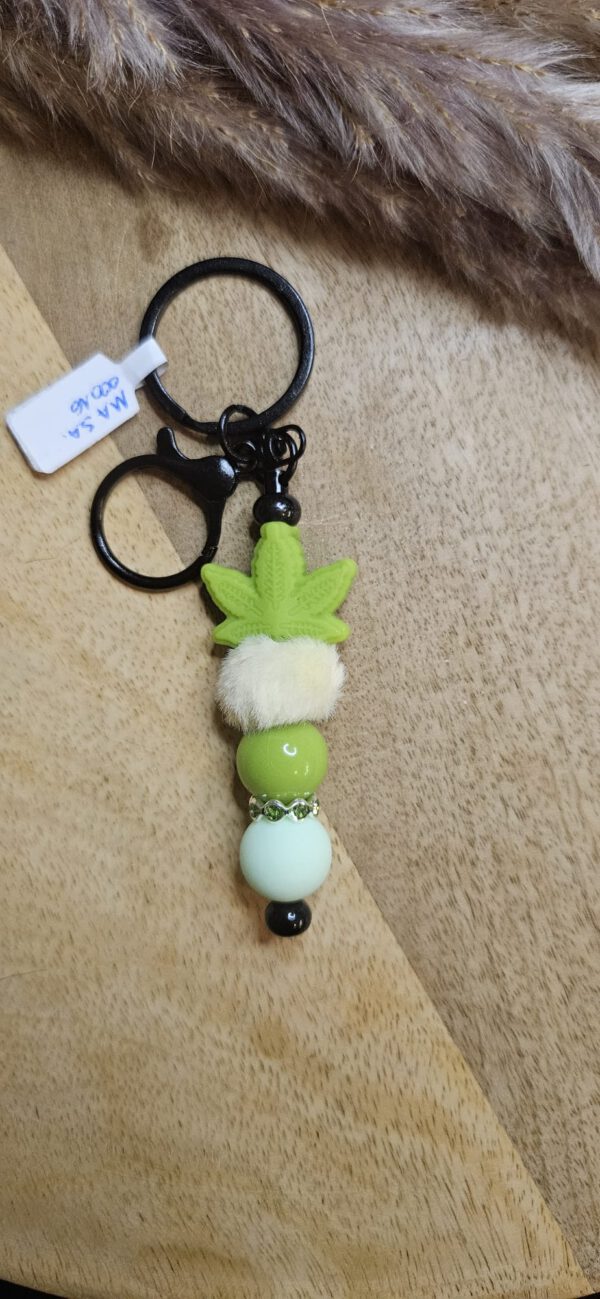 Grüner Schlüsselanhänger