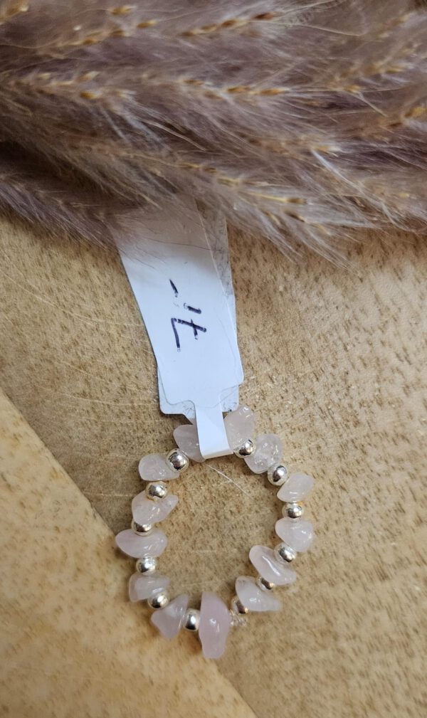Ring aus Rosenquarz – Bild 2