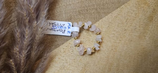 Ring aus Rosenquarz – Bild 2