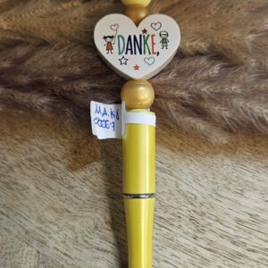 Danke an Erzieher Gelb