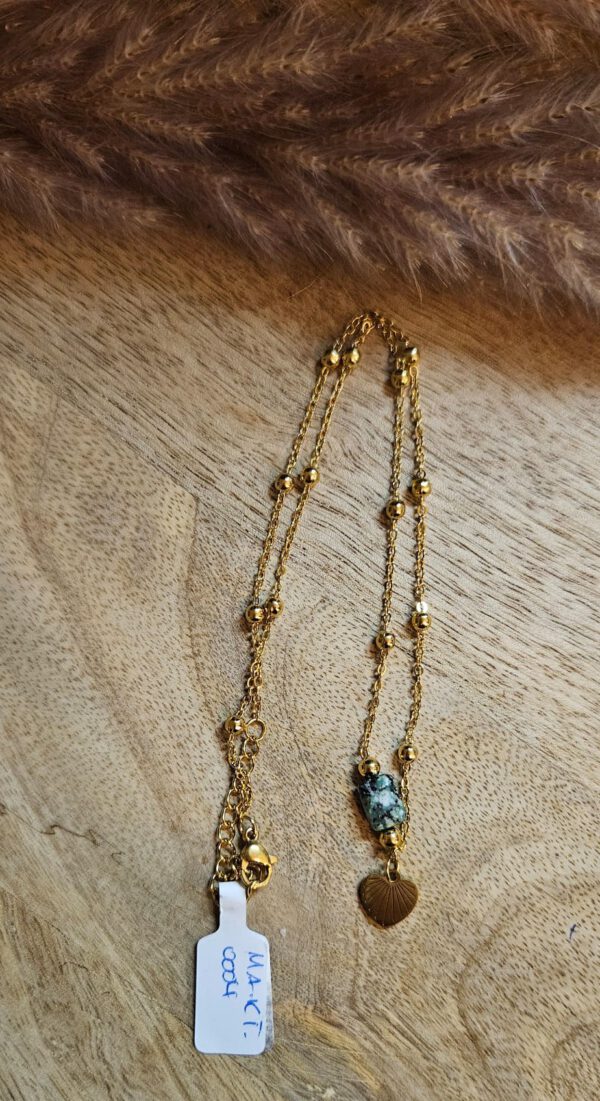Kette mit Naturstein Achat – Bild 2