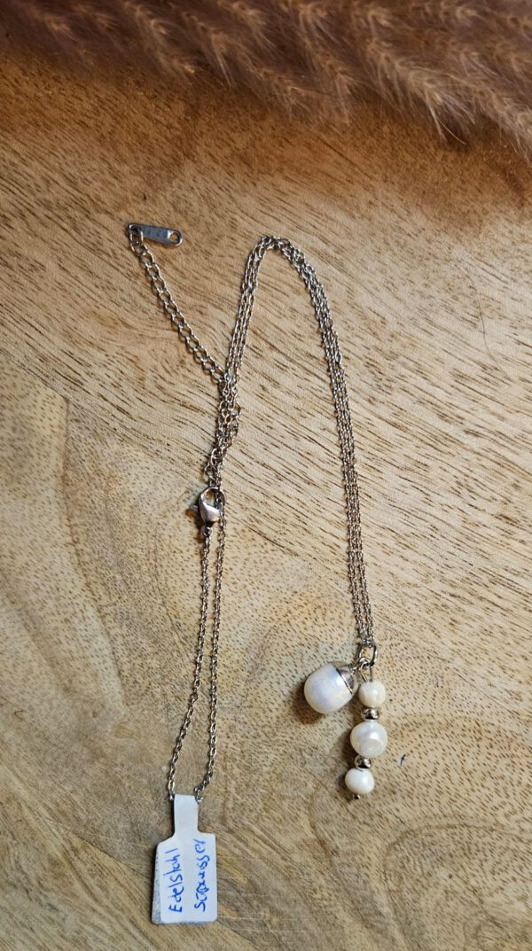 Kette mit Süßwasser Perle – Bild 2