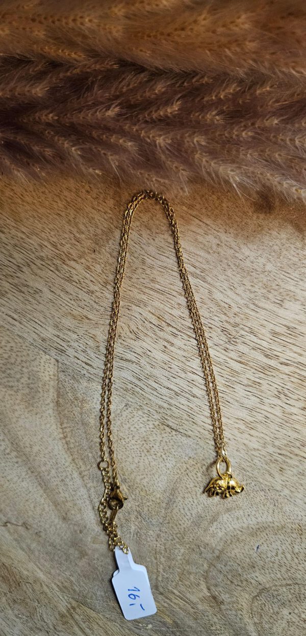 Kette mit Elefanten Anhänger