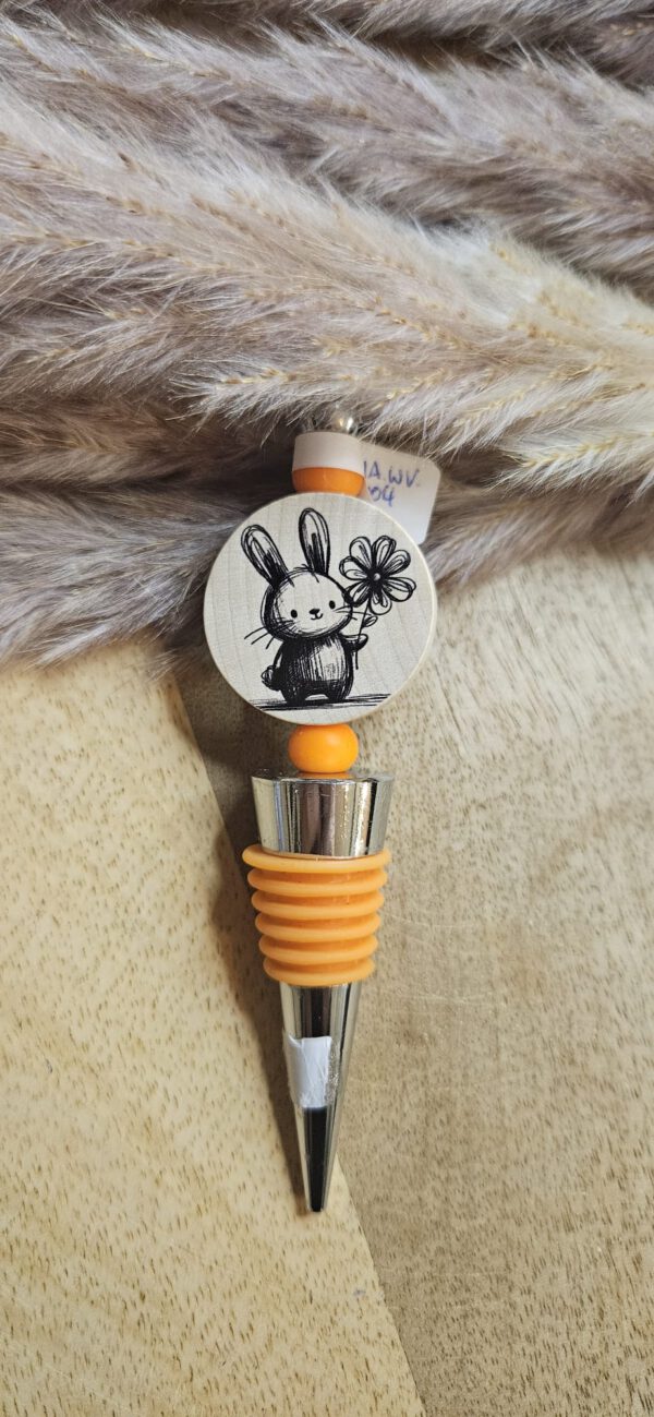 Hase mit Blume – Bild 2
