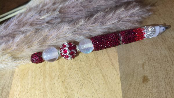 Rot Glitzer mit Farbverlauf – Bild 4