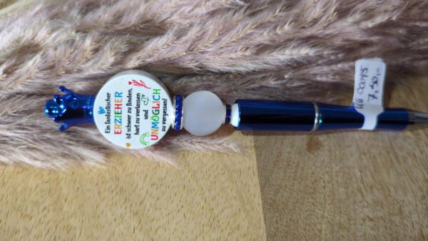 Kugelschreiber Erzieher Blau – Bild 3