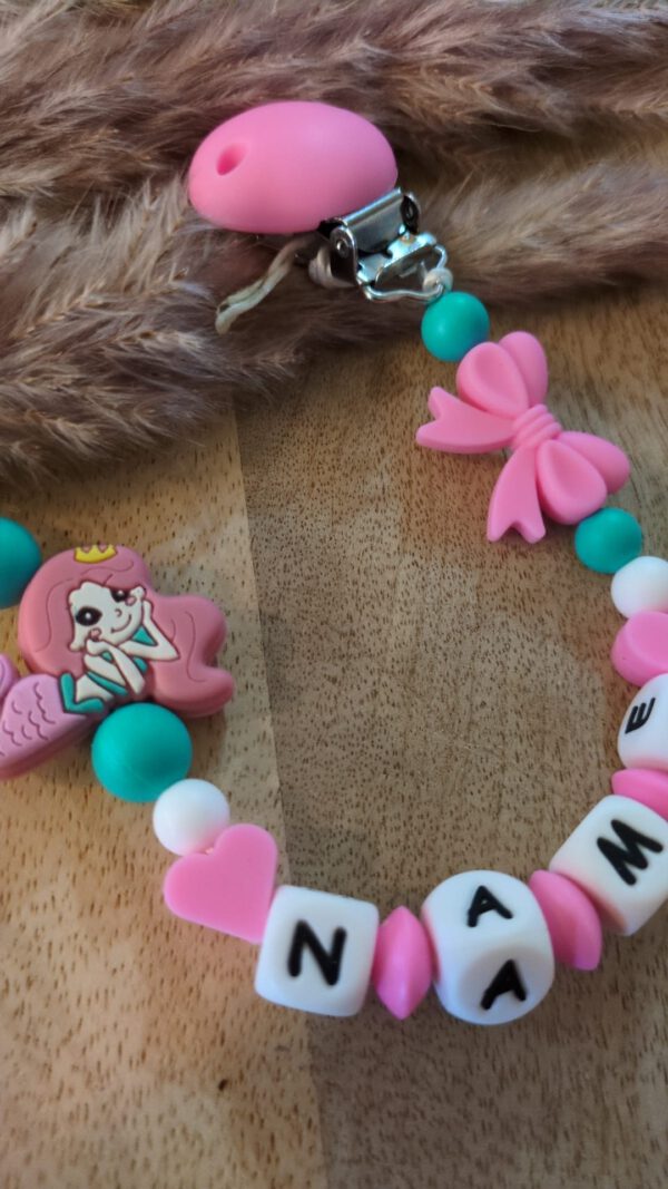 Schnullerkette Meerjungfrau