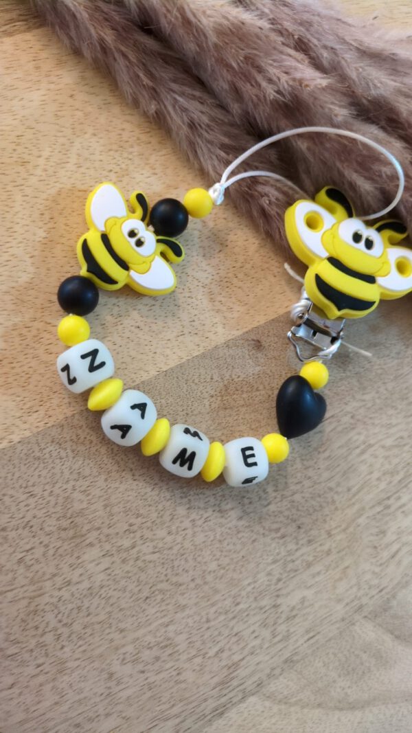 Schnullerkette  Biene