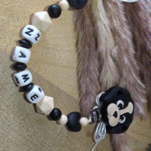 Schnullerkette mit dem Hund