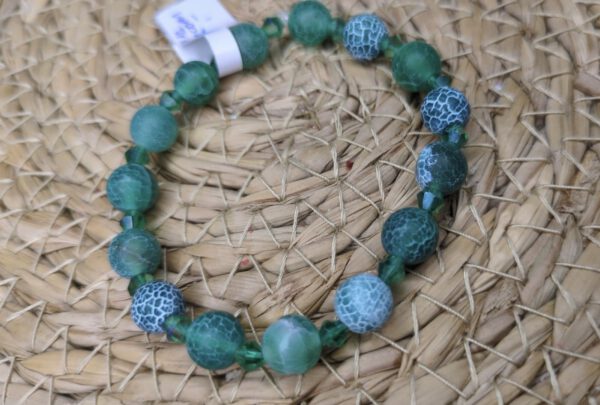 Armband - matt grün – Bild 2