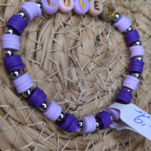 Armband - Lila Love