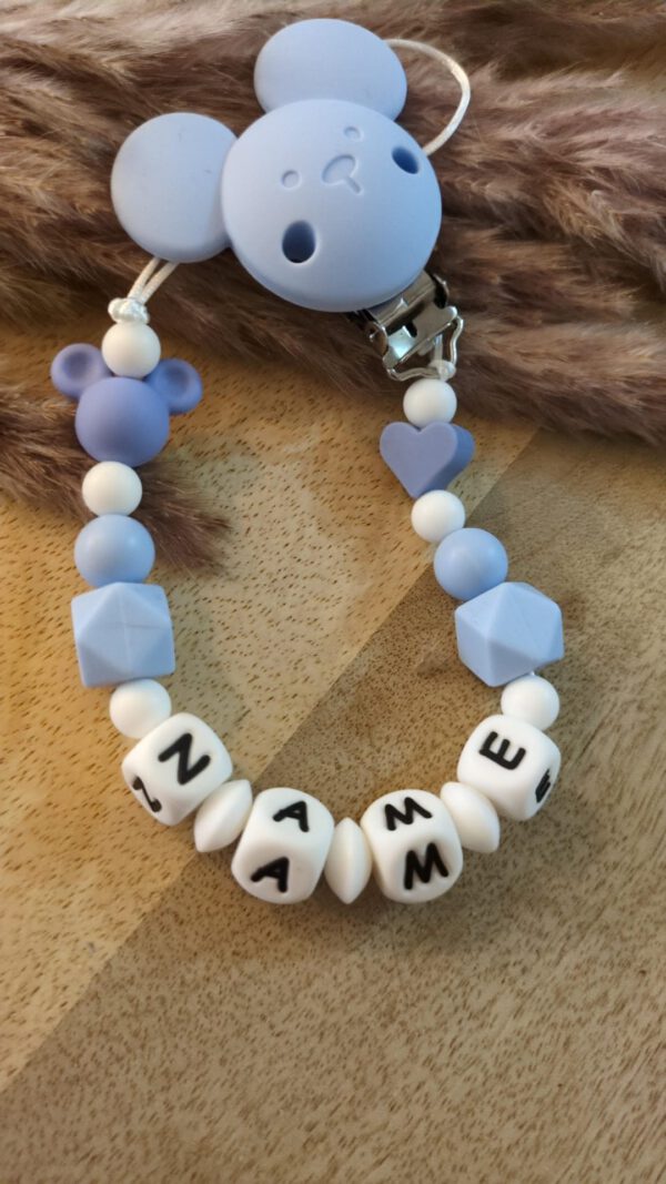 Schnullerkette Maus – Bild 4