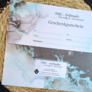 Gutscheine Blau (Hartgutschein)