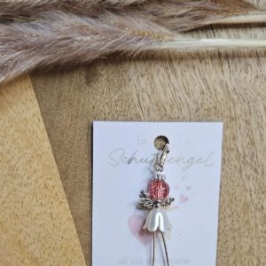 Schutzengel Mädchen rot