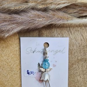 Schutzengel Mädchen blau