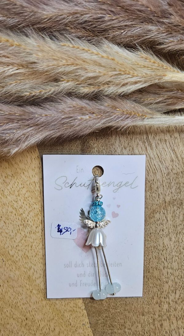 Schutzengel Mädchen blau