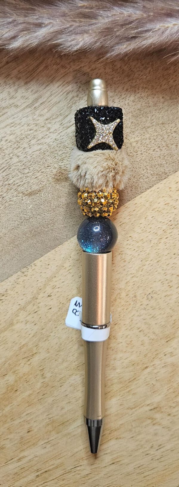 Eleganter Kugelschreiber mit Plüsch – Bild 2