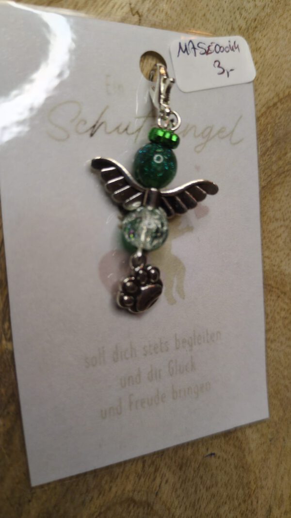 Schutzengel Pfote Grün