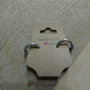 Kleine Creolen silber