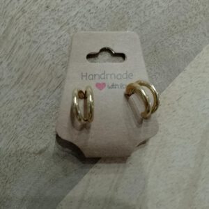 2 Ring Creolen gold