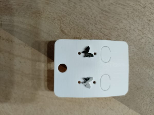 Ohrstecker Schmetterling silber