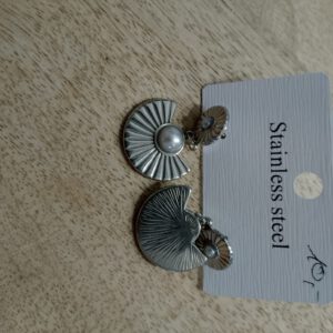 Fächer in silber