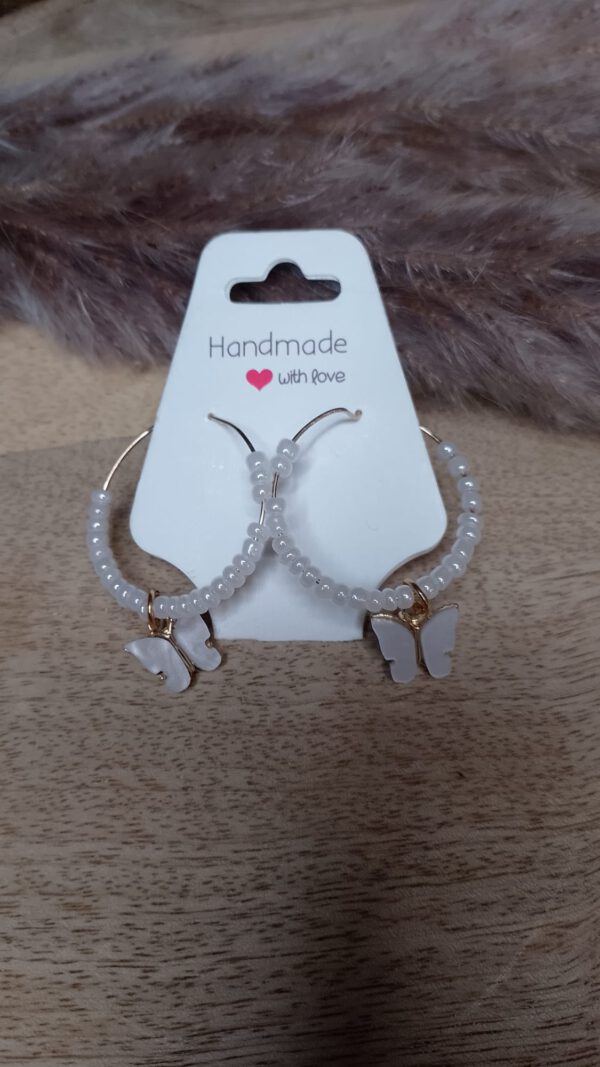 Große Ringe mit Miyuki Perlen