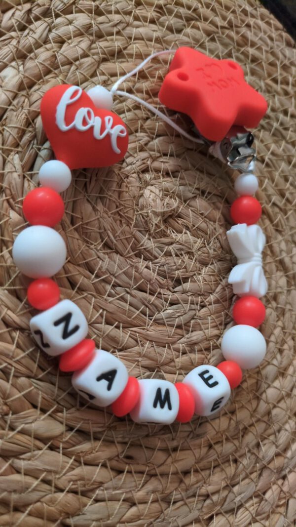 Schnullerkette Liebe