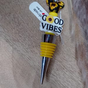 Weinverschluss "Good Vibes"