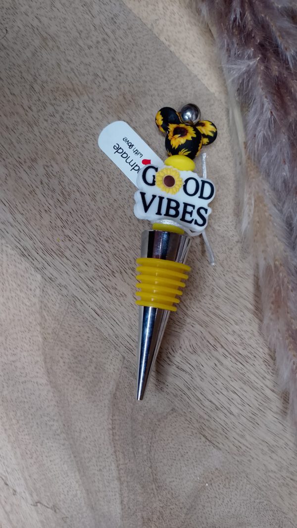 Weinverschluss "Good Vibes"