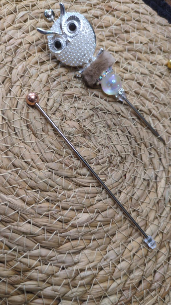 Amigurumistick in Rosegold