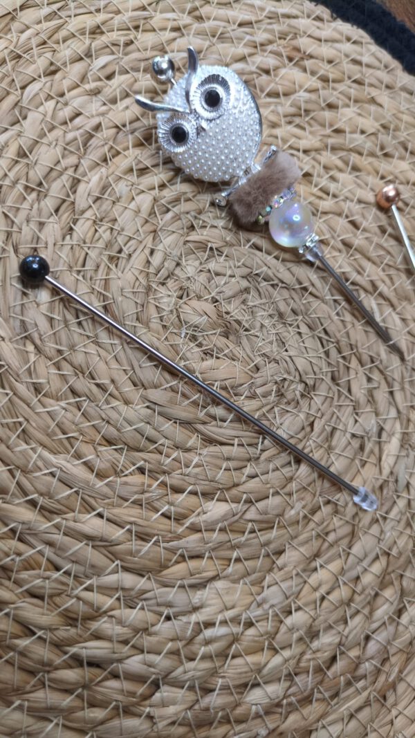 Amigurumistick in Schwarz