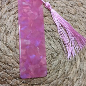 Lesezeichen Rosa beklebbar
