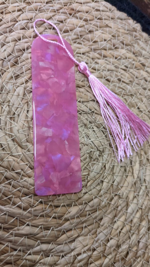 Lesezeichen Rosa beklebbar