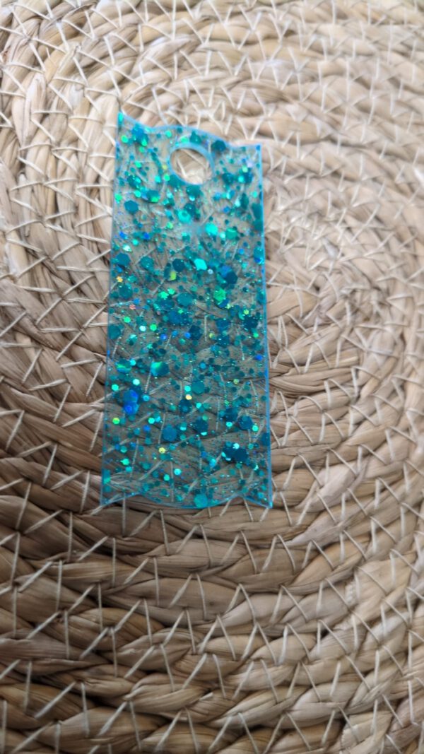 Lesezeichen in Blau