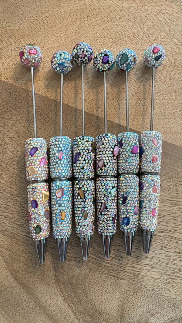 DIY Kugelschreiber mit Steinen
