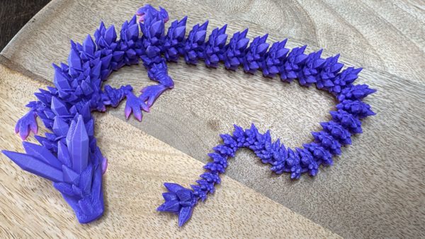 3D Druck Drache Groß (Verschiedene Farben)