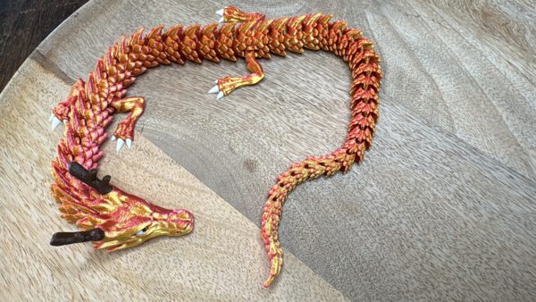 3D Druck Drache Groß (Verschiedene Farben) – Bild 4