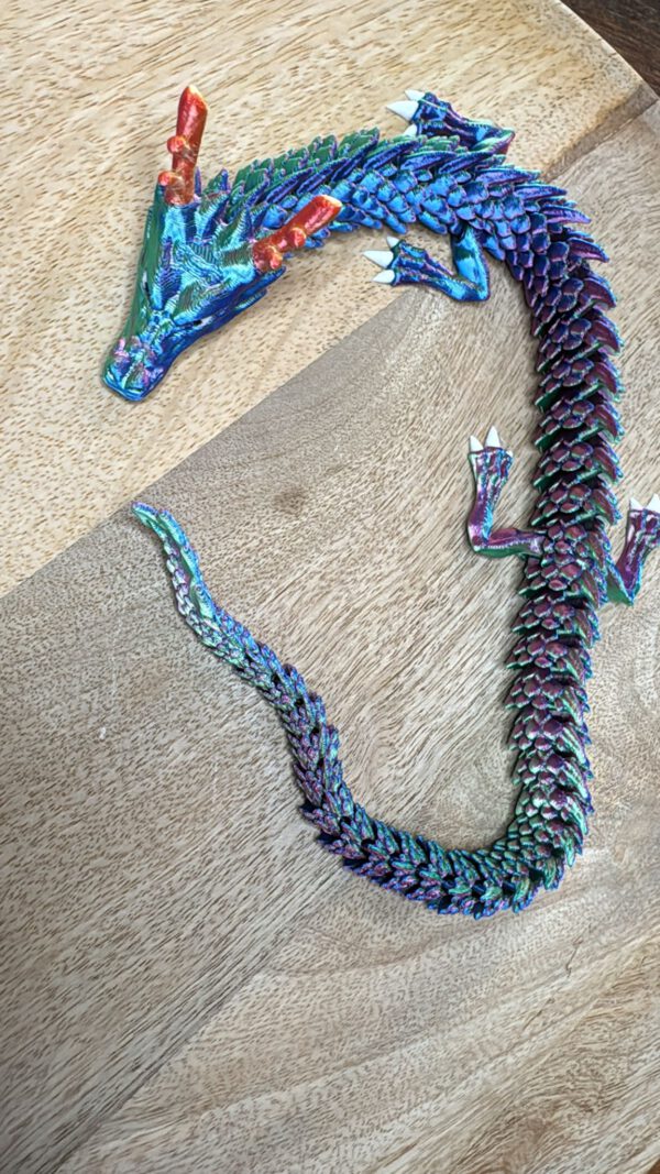 3D Druck Drache Groß (Verschiedene Farben) – Bild 7