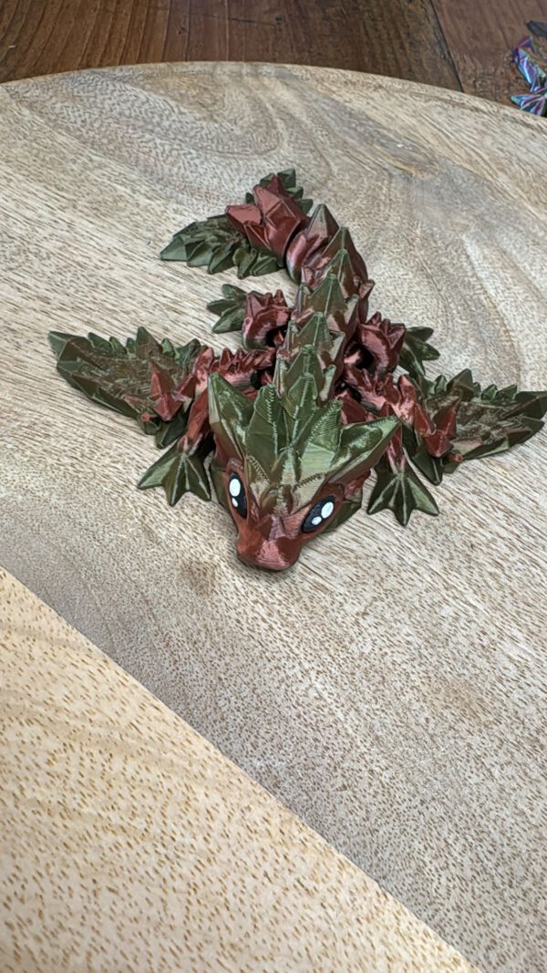 3D Druck Drache KLEIN  (Verschiedene Farben) – Bild 2